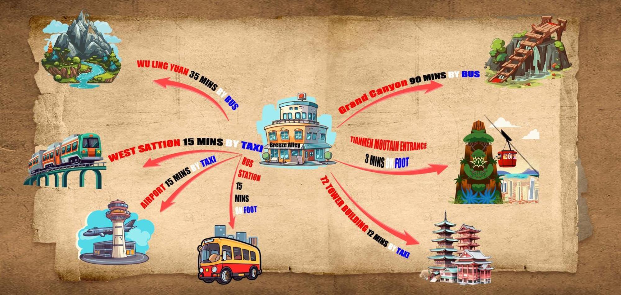 Breeze & Alley Inn--Tianmenshan Cableway-English Reception-Tourism Planing Zhangjiajie Zewnętrze zdjęcie